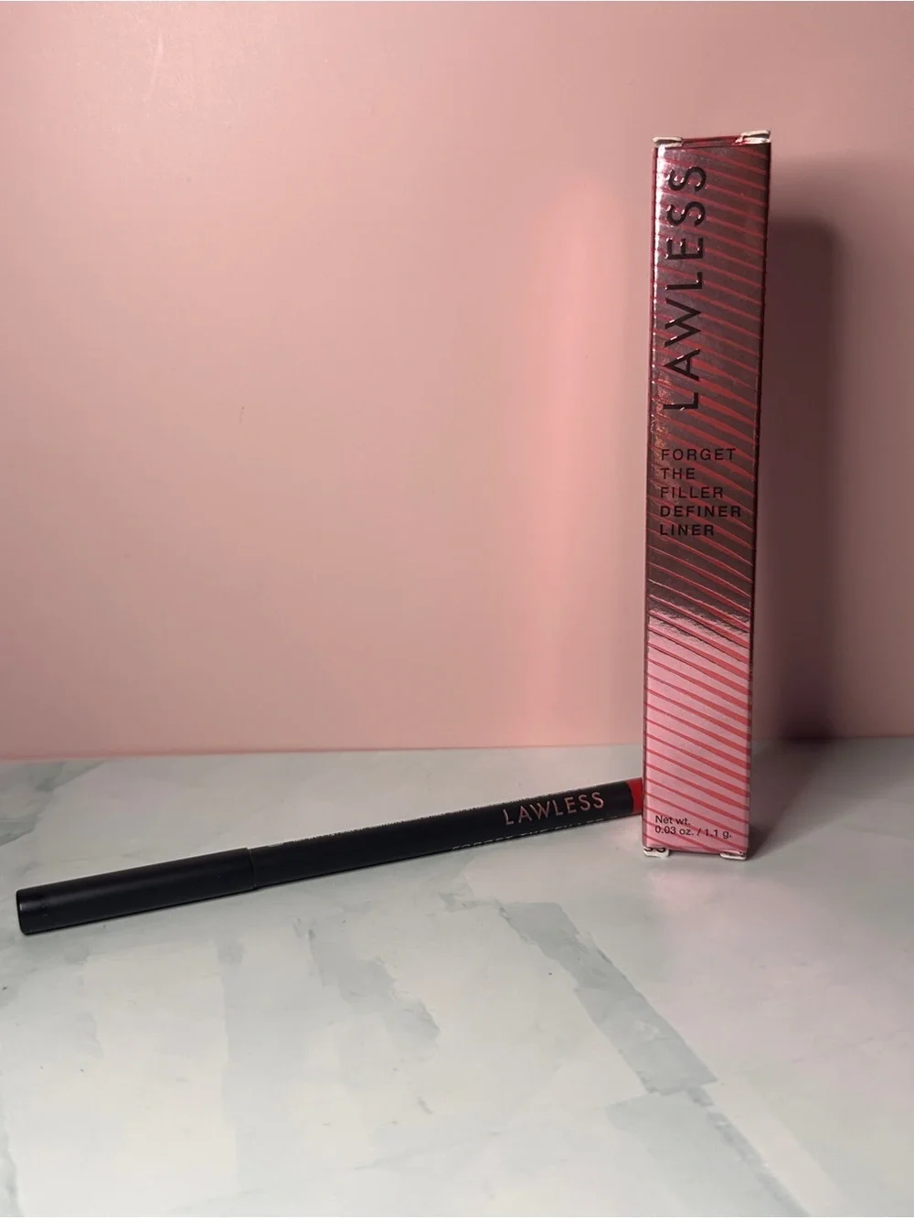 LAWLESS Lip Definer Pencil in Deep Red